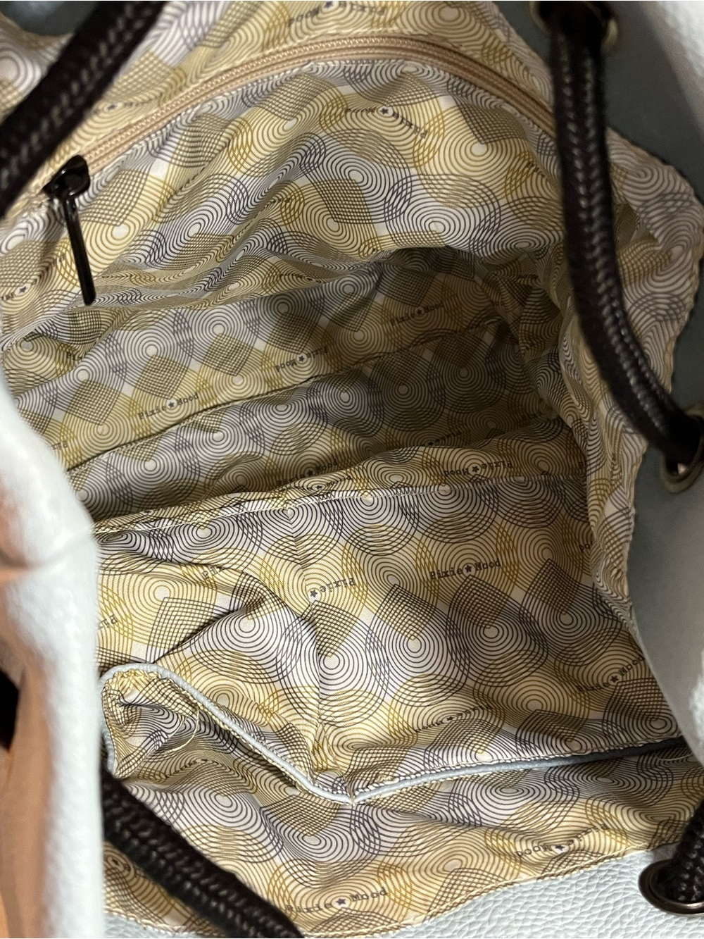 Pixie Mood Madison 3 in 1 Convertible Ombre Blue Vegan Leather Backbag - Picture 9 of 16